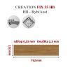 Creation 1706 Aquinoah Honey HB fix55