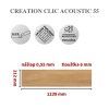 Creation 0851 Bostonian Oak Honey ac55