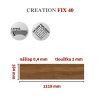 Creation 1597 Quartet Dark Brown creation 40