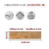 Creation 1709 Savage Oak Honey ac40