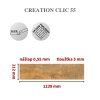 Creation 1709 Savage Oak Honey clic55