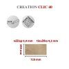 Creation 1604 Curton Stone Taupe clic40
