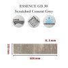 Scratched Cement Grey (GD 30) rozměr lamely
