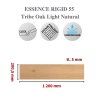 ESSENCE RIGID Tribe Oak Light Natural (RIGID 55) rozměr lamely