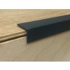 628 1 schodova hrana samolepicaca 24 5x30 mm hlinik lakovany sedy antracit ral 7016 dlzka 270 cm