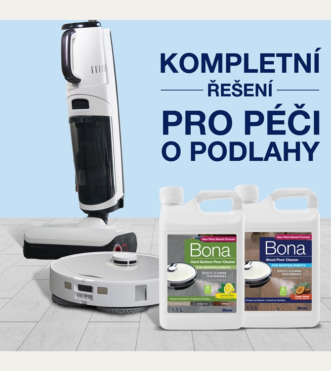 Jaký čistič do robotického vysavače? Na co si dát pozor