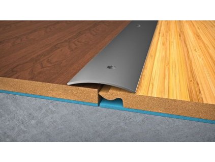 přechodový profil 30mm vrtaný  90cm (Barva STŘÍBŘNÁ)