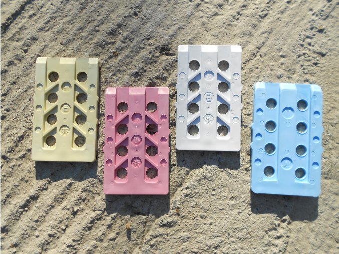 sanační klín - podložka tl. 6 mm (50 ks)