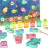 Montessori wooden fish fishing magnet game 142670 680x680