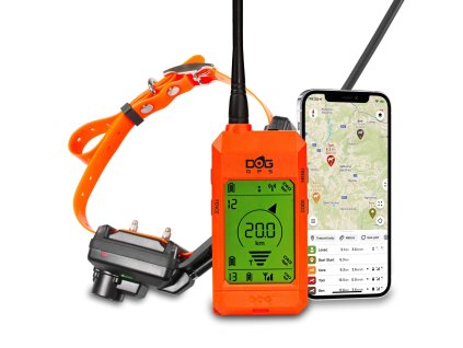 Vyhľadávacie a výcvikové zariadenie so zvukovým lokátorom DOG GPS X30TB Short