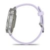 Smart hodinky GARMIN VENU 4 - 41mm, Gray/ Silver + Periwinkle