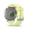 Smart hodinky GARMIN VENU 4 - 45mm, Gray/ Silver + Citron