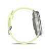 Smart hodinky GARMIN VENU 4 - 45mm, Gray/ Silver + Citron