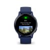 Smart hodinky GARMIN vívoactive 5 Navy/Navy Metallic
