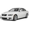 Velurové autokoberce PREMIUM černé s barevným prošitím pro BMW 3 E92 Coupe (2005 - 2015) (Barva prošití Červená)