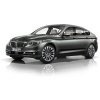 Velurové autokoberce PREMIUM černé s barevným prošitím pro BMW 5 GT F07 (2013 - 2016) (Barva prošití Černá)