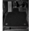 Velurové autokoberce PREMIUM černé s barevným prošitím pro BMW X1 E84 (2008 - 2015) (Barva prošití Červená)
