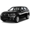 Velurové autokoberce PREMIUM černé s barevným prošitím pro BMW X5 F15 (2013 - 2018) (Barva prošití Žlutá)