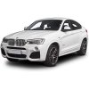 Velurové autokoberce PREMIUM černé s barevným prošitím pro BMW X6 F16 (2014 - 2019) (Barva prošití Černá)