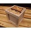 darkovy dreveny box k narozeninam svatku vanocum podpalovace zapalky