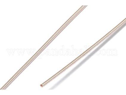 French Wire - růžovo-meruňková 1 mm