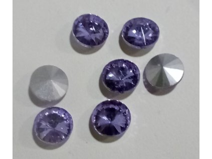 Rivoli 14mm - světle fialová