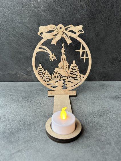 Svícen stínohra vesnička