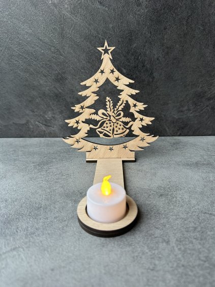 Svícen stínohra stromeček se zvonky