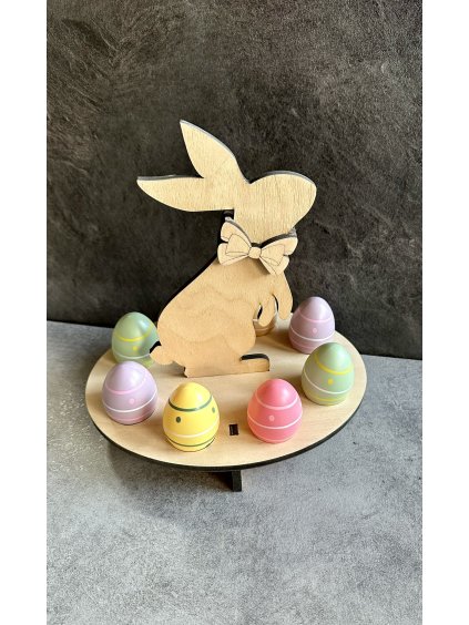 Stojan na vajíčka zajíc