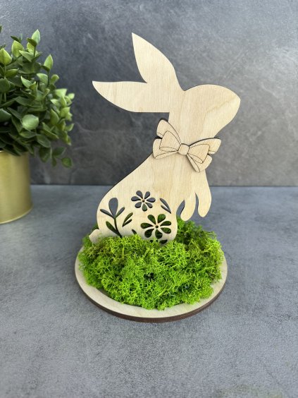 Zajíc s mašličkou