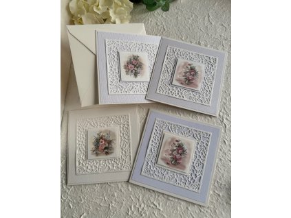 Blahopřání s krajkou 2