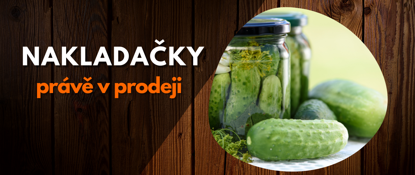 akce, online, market, platby kartou, okurky, nakladačky
