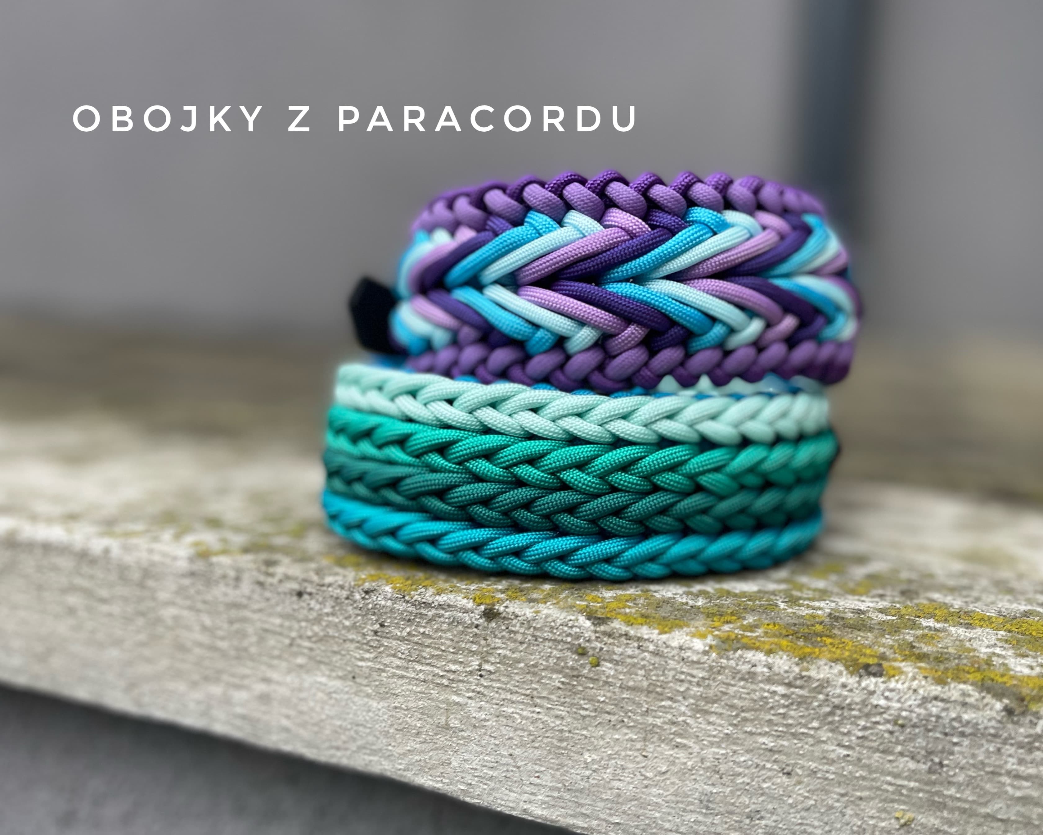 Obojky z paracordu