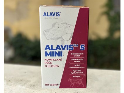 ALAVIS 5 Mini pre psov a mačky 90 tbl.