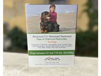 Arava Bylinná Antiparazitná pipeta pre psa 26-50 kg 4x8 ml