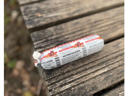 NATURIS Houdbaar výcviková saláma Kalkoen morka 200g