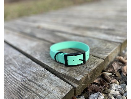 Obojok Glide- 25 mm - Caribean Green- obvod krku 32-37 cm