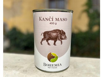 BOHEMIA Diviačie mäso vo vlastnej šťave 400 g