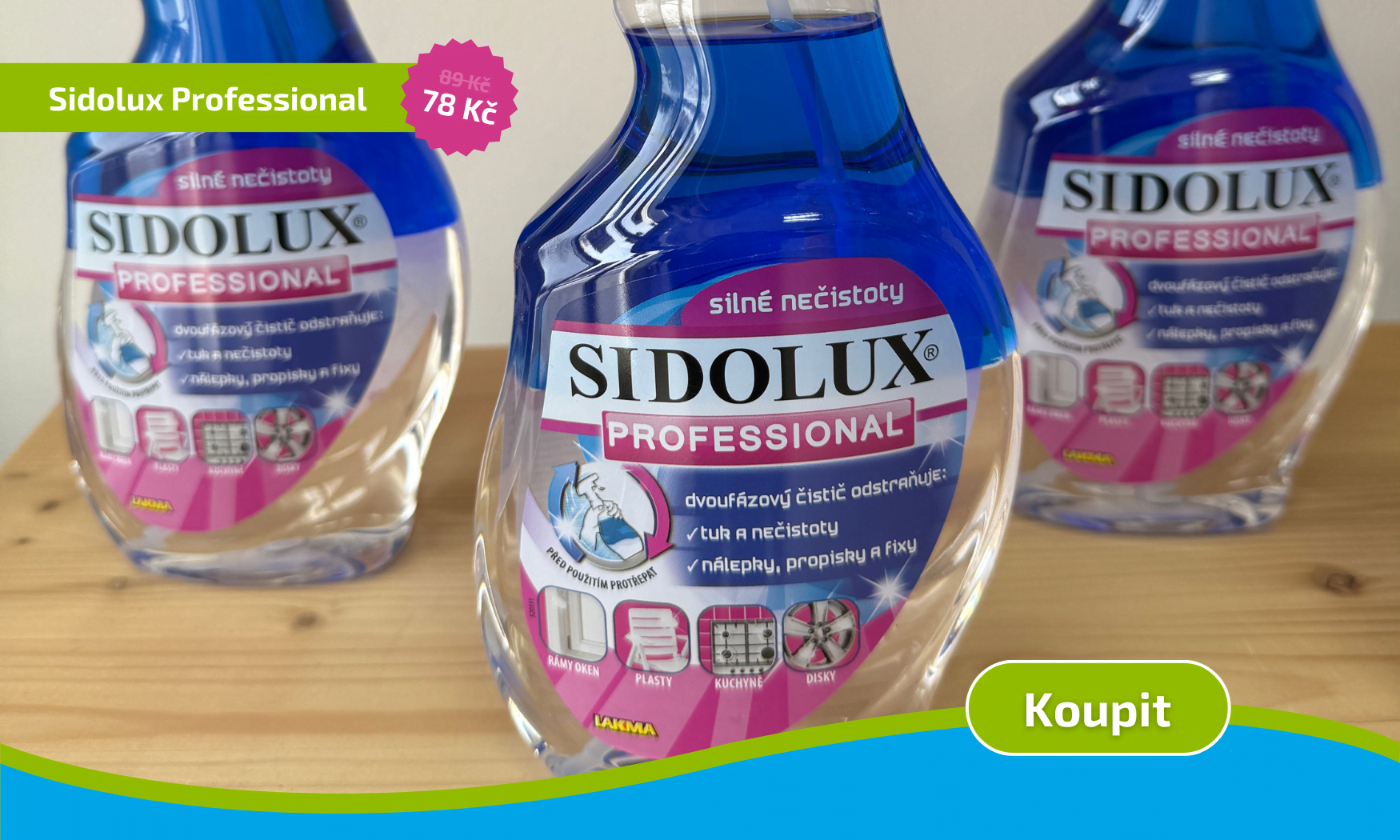 Sidolux Professional ve slevě