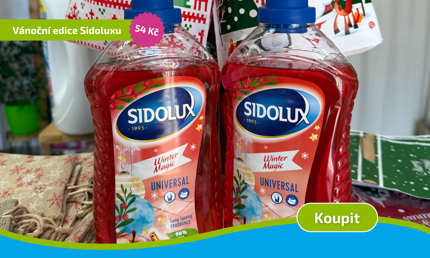 SIDOLUX Universal Christmas Time 1 litr