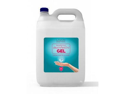 LAVON bezoplachový dezinfekční gel 5 l