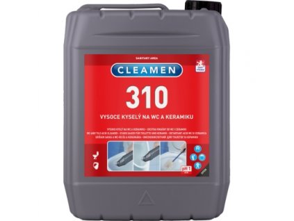 CLEAMEN 310 extra kyselý na WC a keramiku 5 L