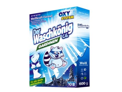 Waschkonig Gardinen prací prášek 600 g