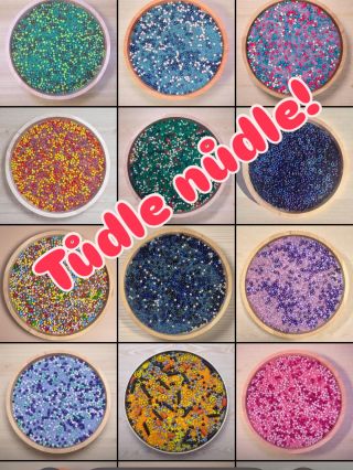 Tůdle Nůdle! To jsou naše vychytané senzorické směsi. Pestré, bezpečné a certifikované. Prostě dělané na smyslohraní....