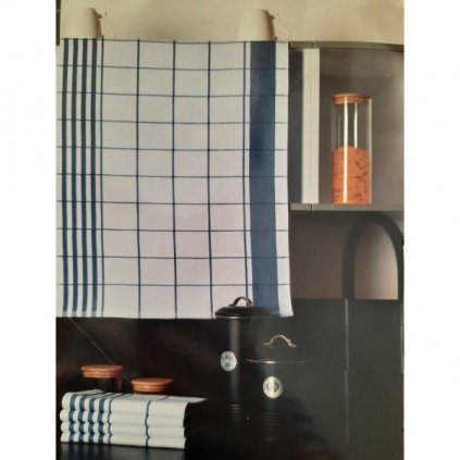 Kuchyňské utěrky 3ks - modré 50x70 cm