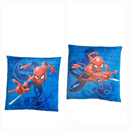 Dekorační polštářek 40x40 - Spiderman Blue