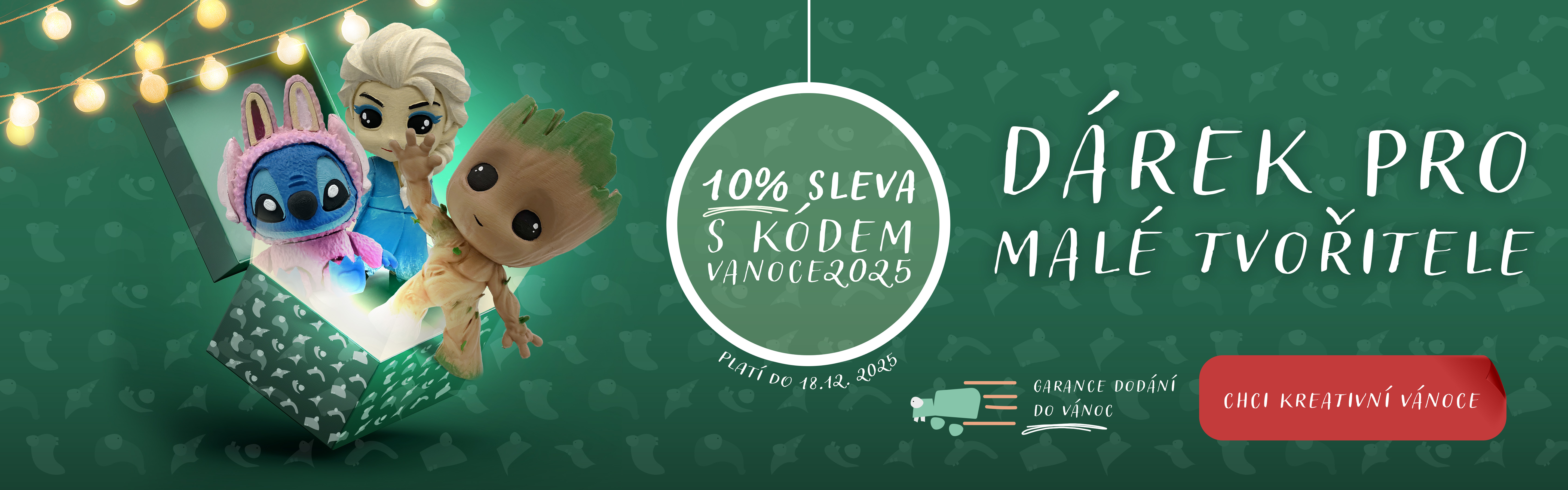 Vánoční akce sleva 10% desktop