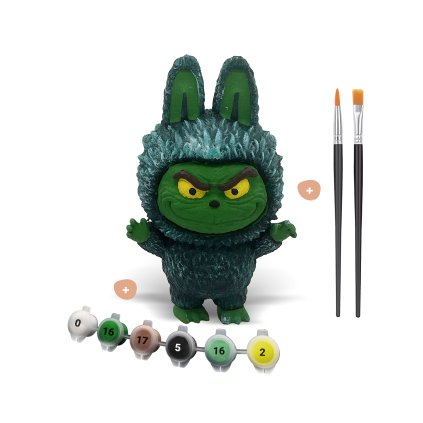 LABUBU GRINCH set