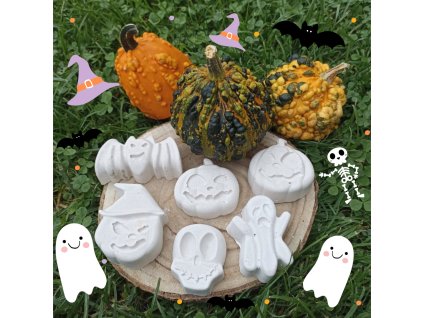 Blue Cute Halloween Instagram Post