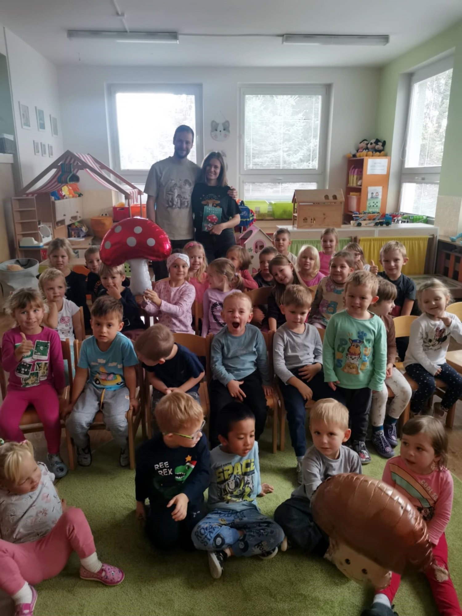 Dneska jsme zavítali do krásné děčínské školky v „Riegrovce“.